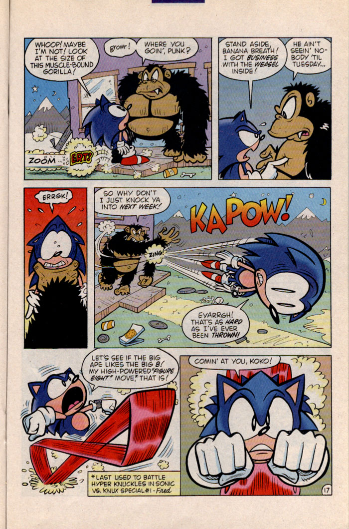 Sonic - Archie Adventure Series November 1996 Page 19